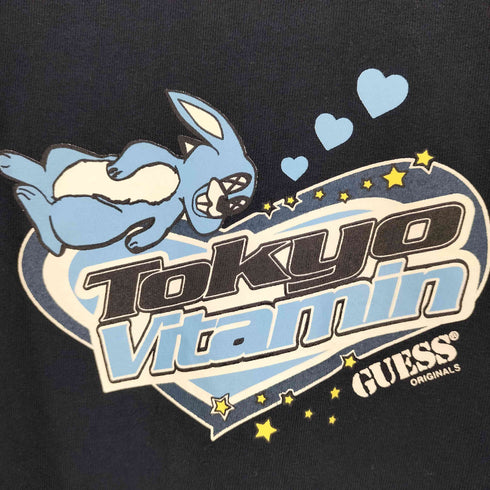 ゲス GUESS USA製 プリントS/Sカットソー メンズ JPN:L